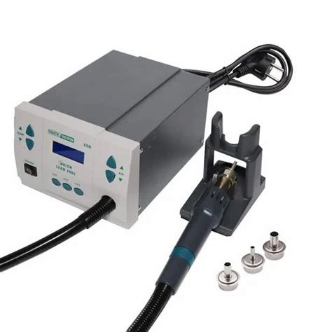 Hot Air Rework Station Digital SMD Soldering Station Kit Desoldering Welder Accessories Quick