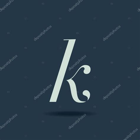 K Italic Letter Logo — Stock Vector © Brainbistro 149198096