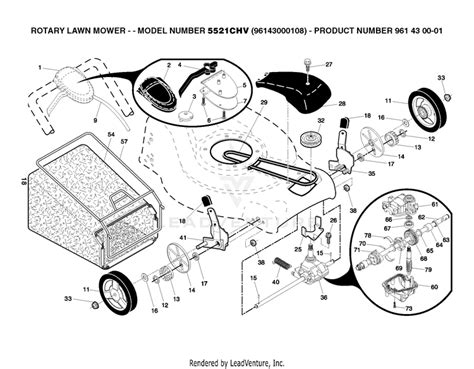 Husqvarna 5521 Chv 96143000108 2008 01 Walk Behind Mower