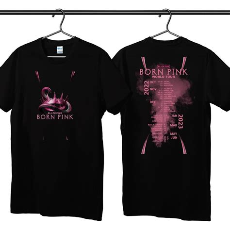 Blackpink T Shirts New Black Pink Born Pink World Tour T Shirt