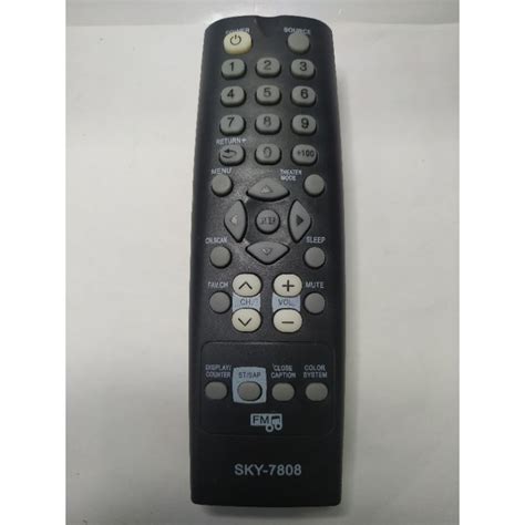 Controle Remoto Tv Philco Pcr Ef Fm Shopee Brasil