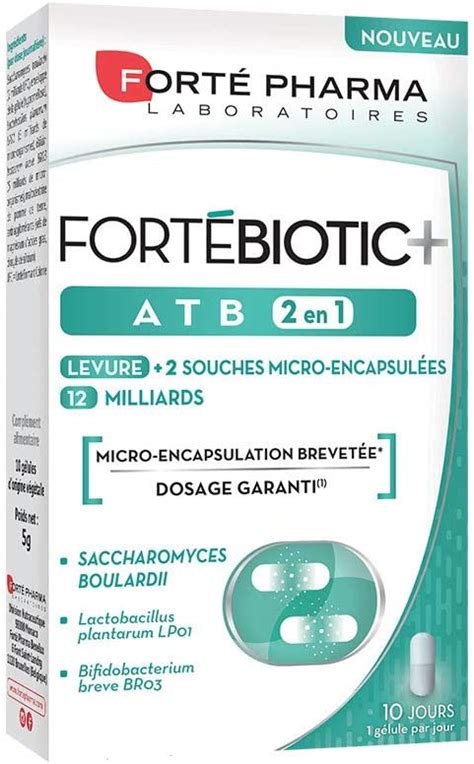 Fort Pharma Fort Biotic Atb Probiotique Flore Intestinale