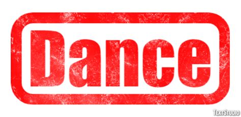 Dance Text Effect And Logo Design Word