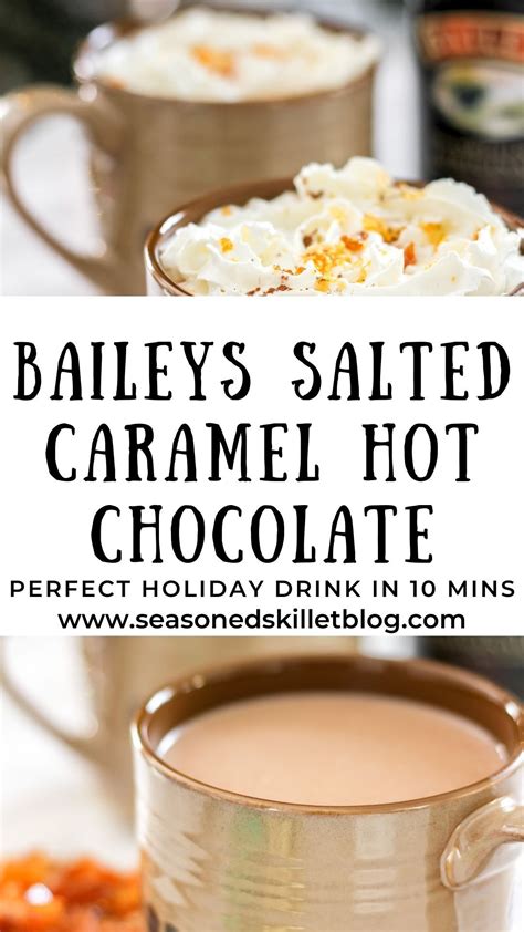 Baileys Salted Caramel Hot Chocolate | Recipe | Hot chocolate drinks ...