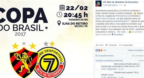 Sete De Dourados Encara Sport Como Maior Desafio Desde Funda O Do Clube