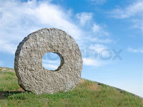 Stone wheel | Stock image | Colourbox