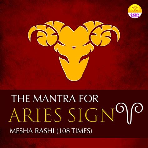 The Mantra For Aries Sign Mesha Rashi Single By Ritu Spotify