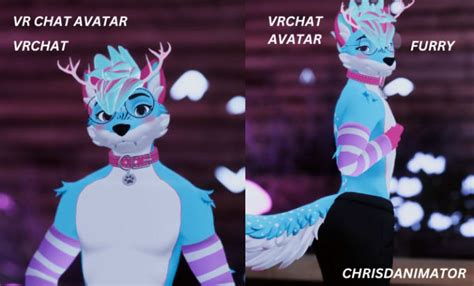 Do Vrchat Avatar Nsfw Furry Avatar And 3d Vtuber Model By