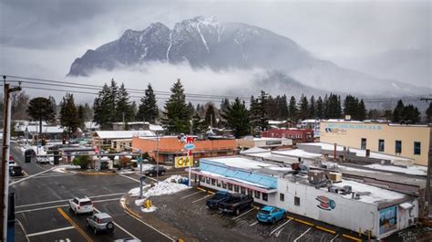 Downtown North Bend Yesterday Rwashington