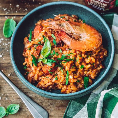 Risotto Med Scampi Og Chorizo Oppskrift Mutti Norway