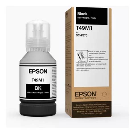 Tinta Impresora Epson T M Negra Ml Cuotas Sin Inter S