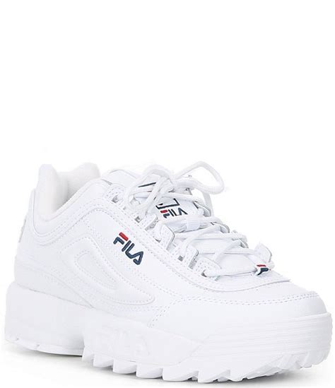 Fila Disruptor Ii White Leather Atelier Yuwaciaojp