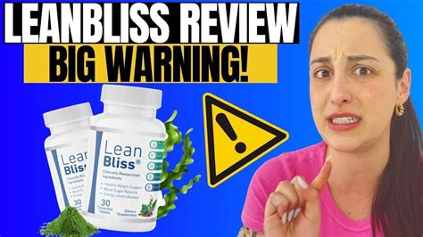 Leanbliss Be Careful Lean Bliss Reviews Lean Bliss Weight Loss Lean