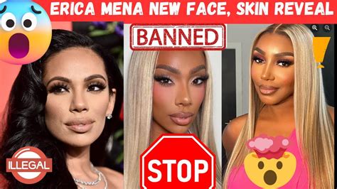 Erica Mena Accused Of Stealing Nene Leakes Face To Get Safaree