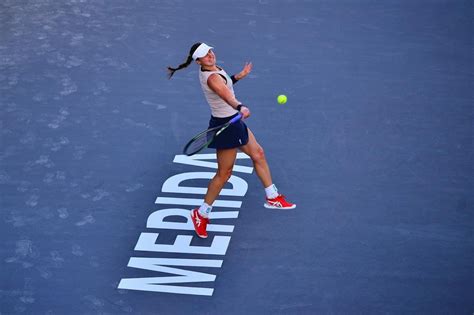 WTA Mérida Open 2023 Şi Camila Giorgi câştigă seturi la zero Ieri