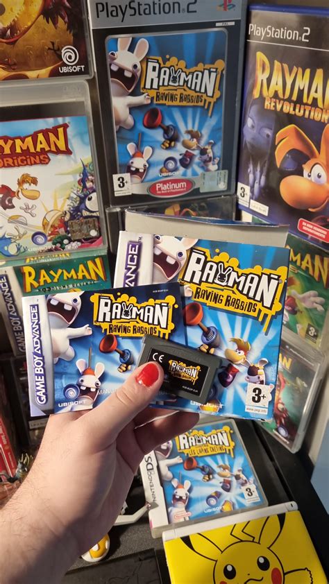 Collection Update Rayman Raving Rabbids For Gba Just Arrived Also