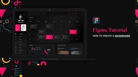 Figma Tutorial A Free Ui Design Dashboard Online School Youtube