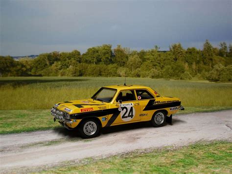 Opel Ascona A Rallye 1975 Model Racing Cars HobbyDB