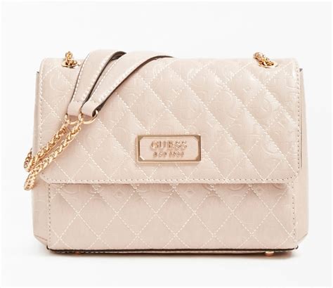 Guess Geanta Crossbody Guess Model Lola Roz Pudrat · 190231407829