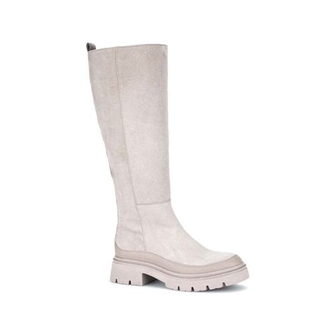 Gabor Leinen Dark Nude Casual Closed Boots Beige Chaussures Bottine Femme