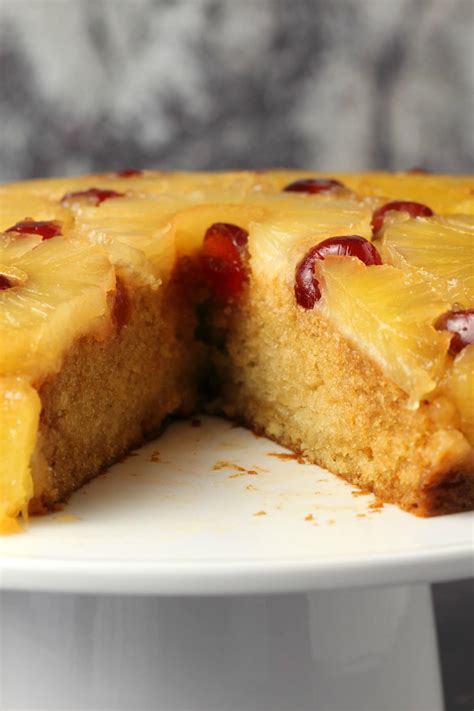 Vegan Pineapple Upside Down Cake - Loving It Vegan