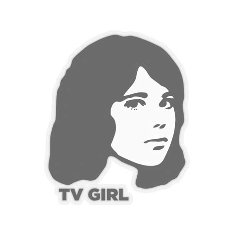 TV Girl Logo Sticker Tv Girl Band Sticker Music Sticker - Etsy