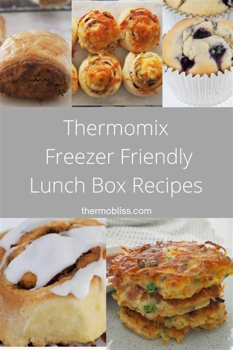 Thermomix Freezer Friendly Lunch Box Snacks Thermobliss