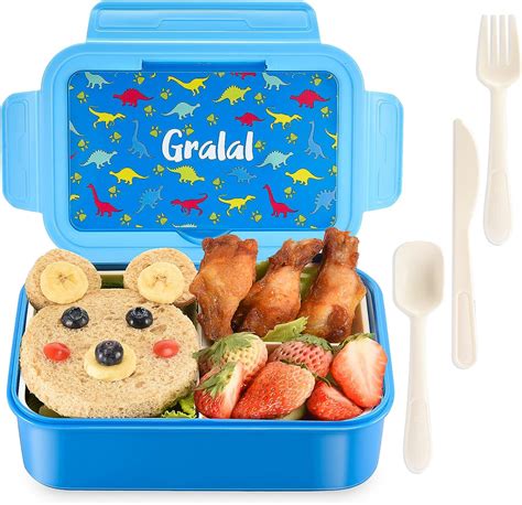 Lunch Box Enfant Adulte 1400ml Anti Fuite Boite Repas Bento Box Avec