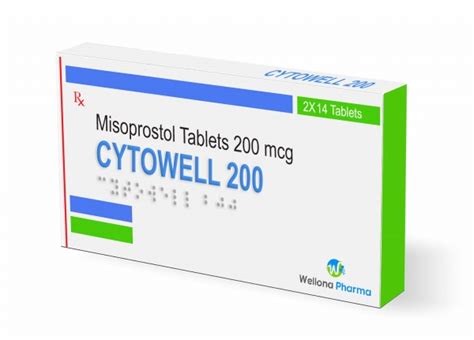 Misoprostol Tablets Manufacturer & Supplier India - Wellona Pharma