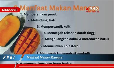 Temukan Manfaat Makan Mangga Yang Jarang Diketahui