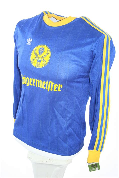 Adidas Eintracht Braunschweig Trikot 1980 Jägermeister Away Herren S M