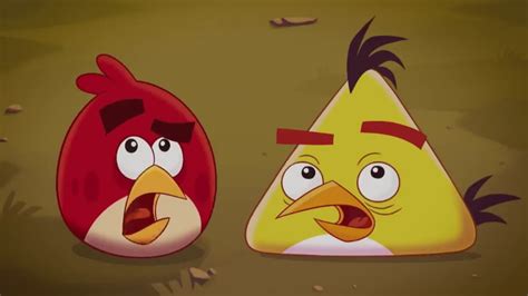 Создать мем "энгри бердс мультик, angry birds toons стс, злые птички ...