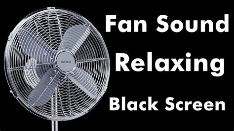 Звук вентилятора для сна. Черный экран | Белый шум 10 часов - YouTube