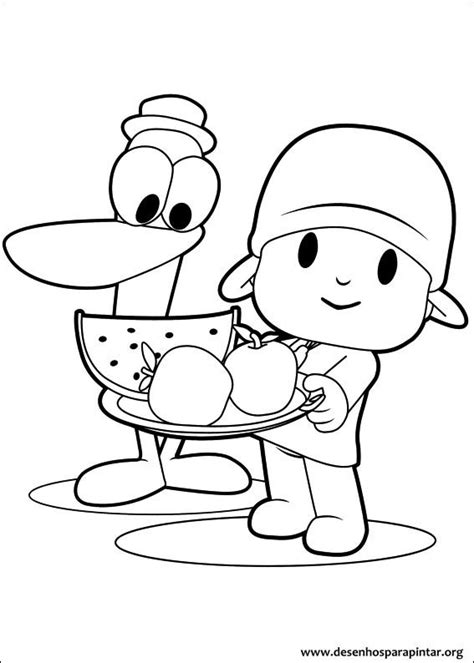 Desenhos para Colorir e Imprimir: Desenhos para Colorir do Pocoyo e ...