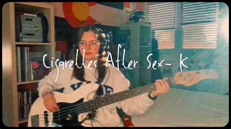 Cigarettes After Sex K Bass Cover YouTube