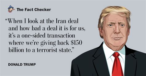 Fact Check Trumps Claim That Iran Got 150 Billion From The United