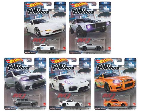 MODELO ESCALA 1 64 Fast Furious Premium 2023 A Assortment HOT WHEELS
