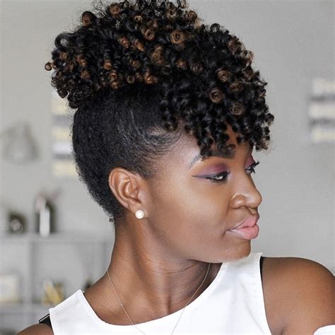 Curly Updos Hairstyles For Black Women