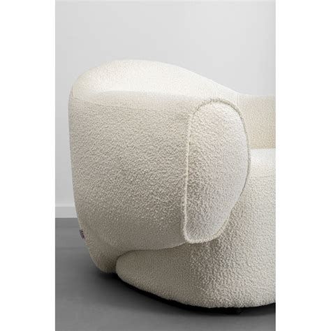 Armchair Dreamy Boucle Cream KARE USA