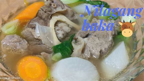 Nilagang Baka Recipe With Radish Sarap Na Ulam Sa Tag Ulan Youtube