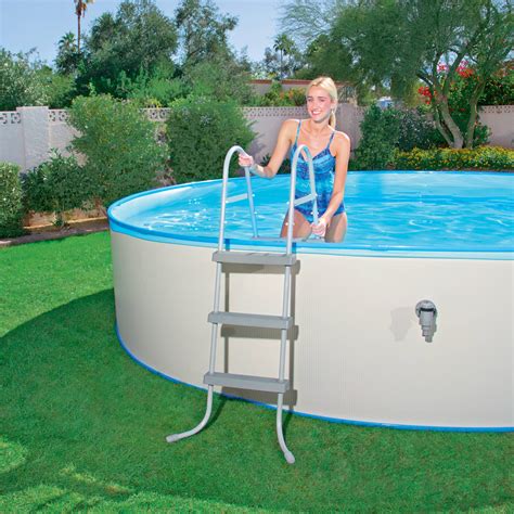 Coleman 12 X 36 Steel Wall Fast Set Above Ground Swimming Pool