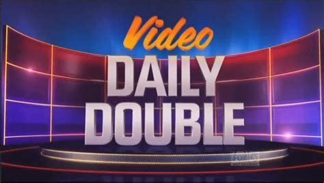 Jeopardy Daily Double Logo - LogoDix