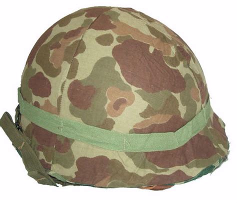 Ww2 Usmc Marine Corps M1 Camouflage Helmet Cover Mint 28584618