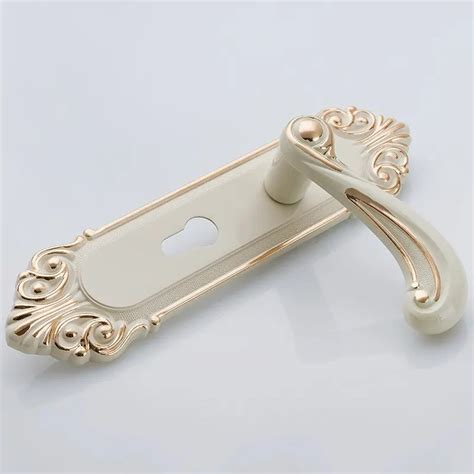 Европейский стиль дверной замок внутренний деревянный дверной замок ...