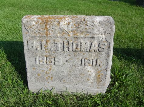 Benjamin McCullough Thomas 1859 1911 Mémorial Find a Grave