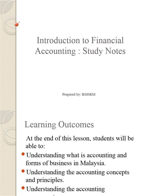 Basic Accounting Concepts And Principles Pdf