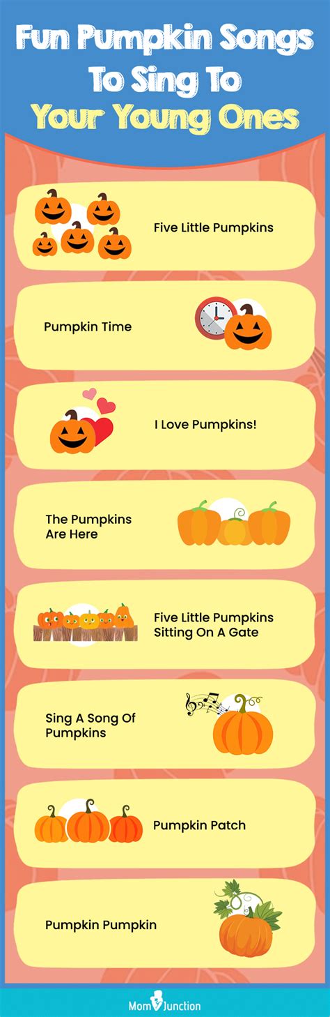 12 Pumpkin Songs For Toddlers And Preschoolers, With Lyrics