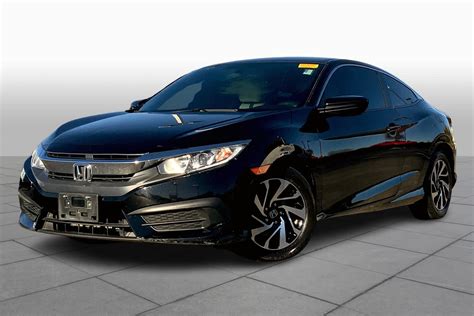 Certified Pre Owned 2018 Honda Civic Lx 2 Door Coupe In Rockwall