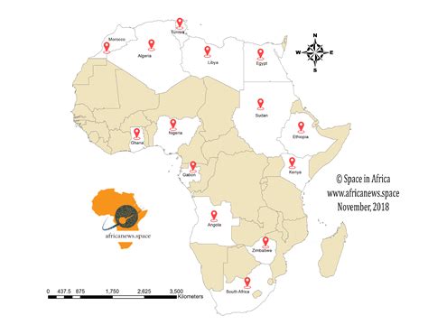 List Of Space Agencies In Africa Space In Africa