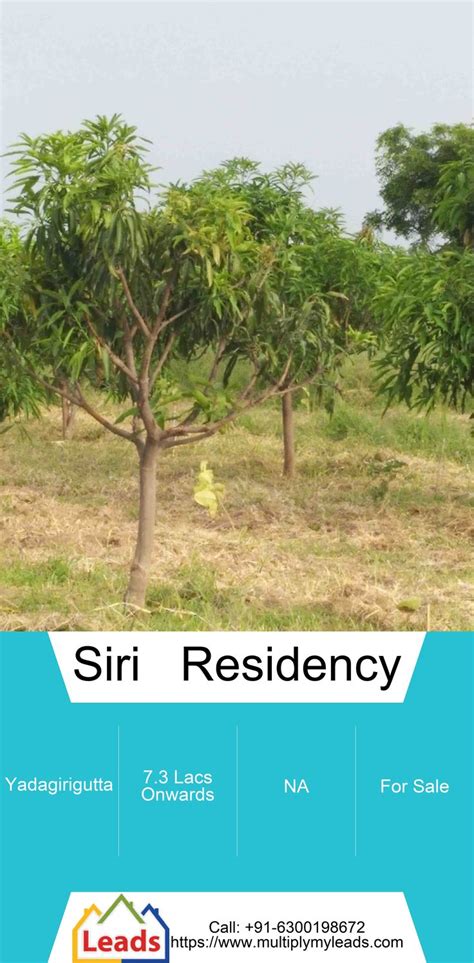 Plot Land For Sale In Siri Residency Yadagirigutta Lakh Sq